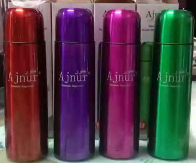 Picture of 500ML AJNUR ALL STEEL HOT/COLD WATER FLASK/TEA FLASKS/VACUUM BOTTLE Multicolor