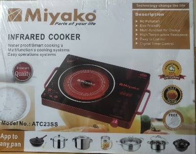 Picture of Miyako Infrared Cooker ATC-23SS (ANY PAN) Mixed-ATC23SS
