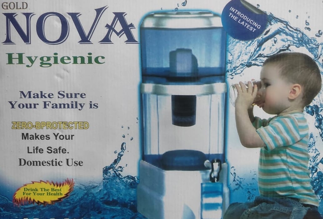 Picture of GOLD Nova 38 Liter Premium Quality Water Filter Multicolor
