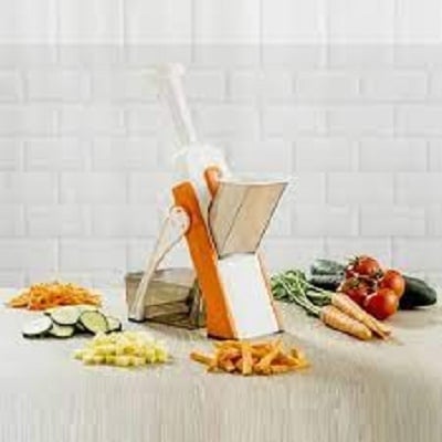 Picture of Spring Slicer Cutter 6 in 1 | Multifunctional high quality ABS Vegetable Slicer MULTIPLE COLOR Multicolor
