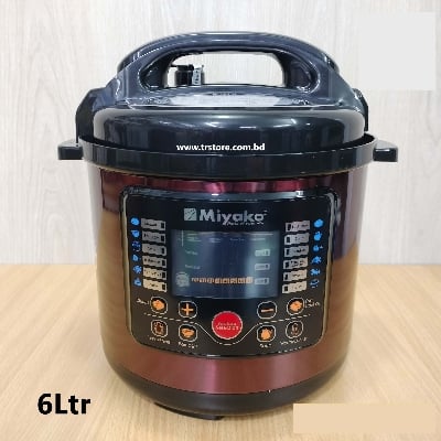 Picture of 6 Liter Miyako Electric Pressure Cooker Cooker EPC-09 DOUBLE POT Multicolor