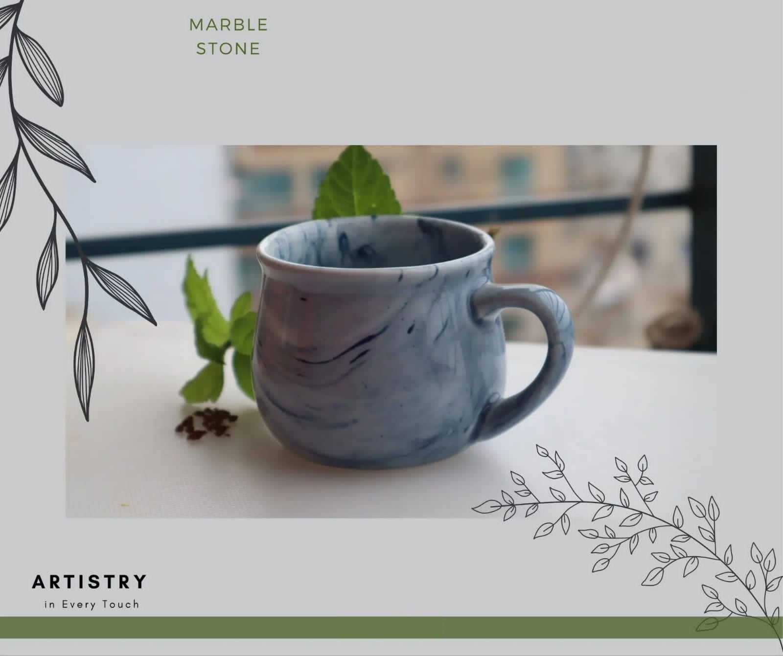 Picture of 2 Pieces Ariane - Fine Porcelain Prime 15CL Rim Mug 150ML