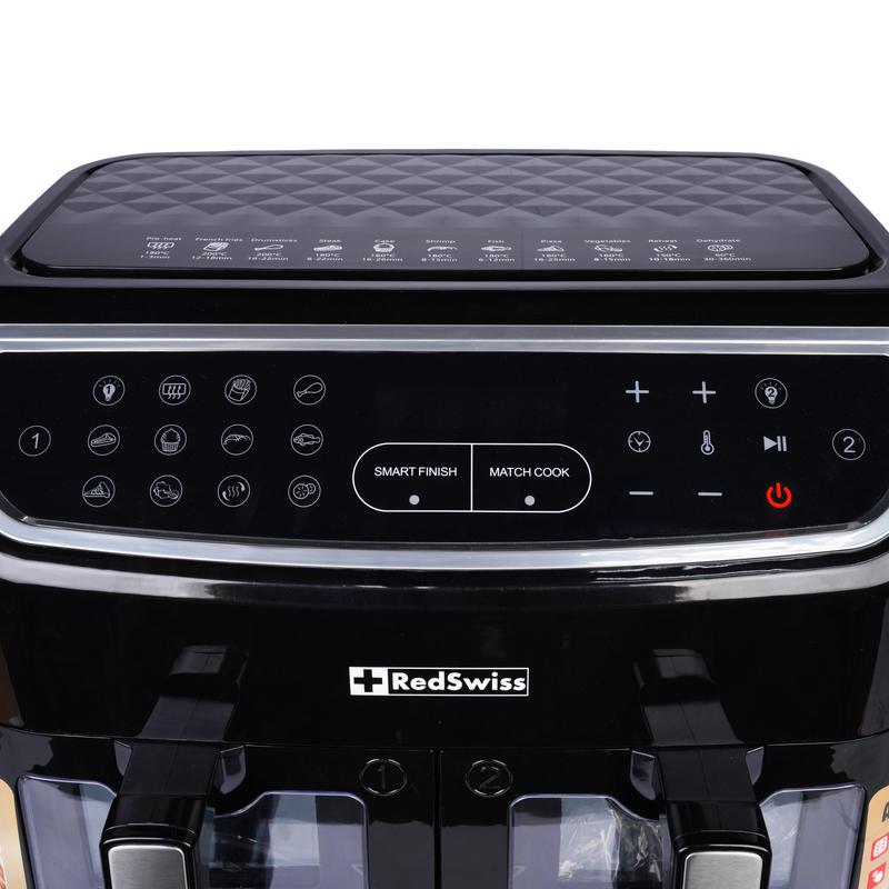Picture of RedSwiss Dual Basket Air Fryer RSAF-101 Multicolor