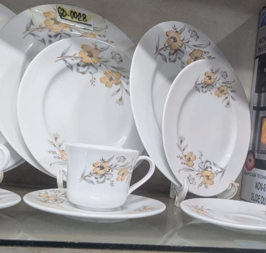 Picture of 52 Pieces Ariane Dinner Set Modern Design (DESIGNS AS PER PICTURES) Multicolor