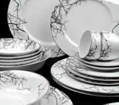 Picture of 32 Pieces Ariane Dinner Set Root Design (COLOR AS PER SUPPLY) Multicolor