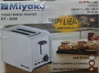 Picture of Miyako Trendy Bread Toaster KT-2008 Multicolor