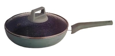 Picture of 26CM Kiam Frypan With Glass Lid CERAMIC Multicolor