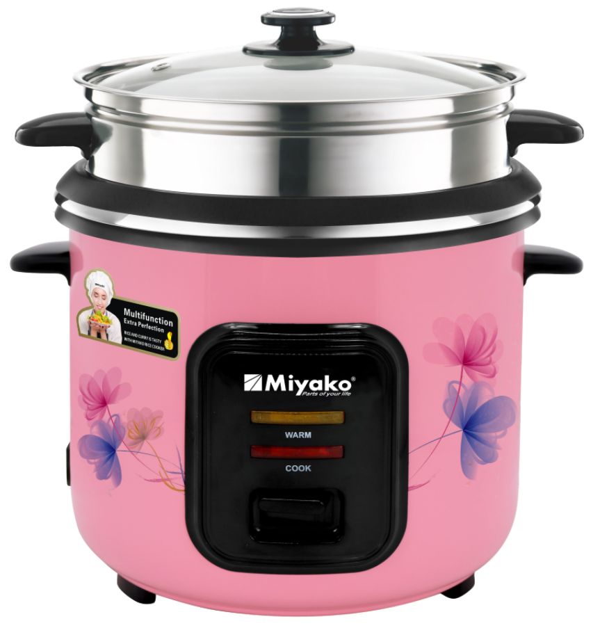 Picture of Miyako 3 Liters 3 In 1 Tripple Pot Rice Cooker ASL-3P-300YLD Multicolor