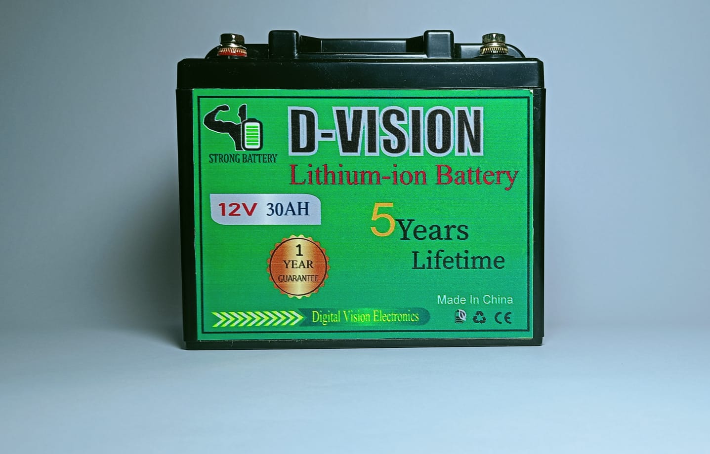 Picture of 12 Volt 30ah battery D Vision lithium-ion battery BMS Protection with 1 Year Guarantee