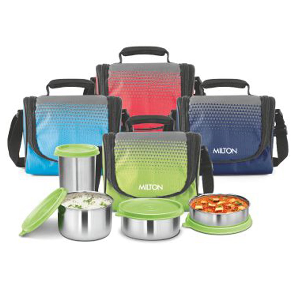 Picture of Milton Tasty Stainless Steel Lunch Box Multicolor