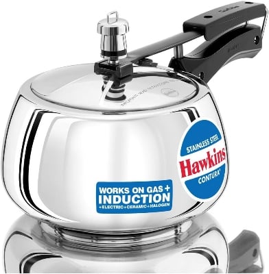 Picture of Hawkins Contura SS Pressure Cooker 5 LTR INDUCTION Multicolor