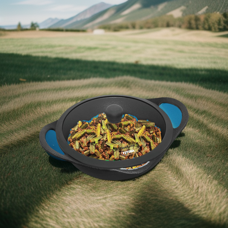 Picture of Hawkins Futura Cast Iron Frying Pan 24 cm Diameter CIF24G Multicolor