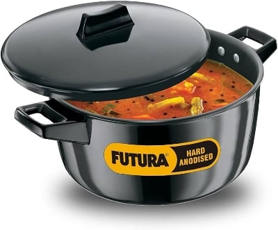 Picture of Hawkins Futura Hard Anodised Cook n Serve 4 Liter Multicolor