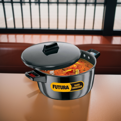 Picture of Hawkins Futura Hard Anodised Cook n Serve 4 Liter Multicolor