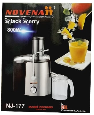 Picture of NOVENA NJ-177 ELECTRIC JUICER MACHINE 800 WATT Multicolor