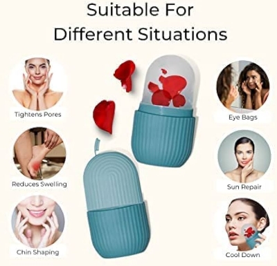 Picture of Face Roller, Beauty Facial Massage Ice Roller 