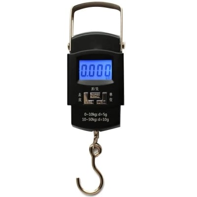 Picture of Digital Hanging Weight Scale, Portable Hanging Electronic Hook Scale-Black - Weight Machine Digital Multicolor