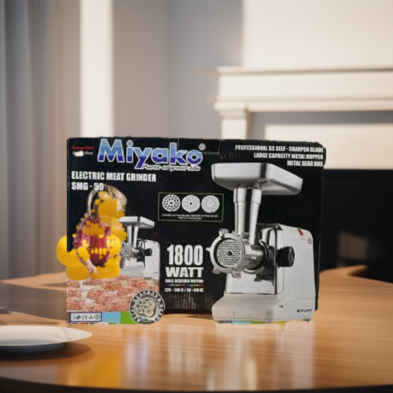 Picture of Miyako SMG-50 Electric Meat Grinder Sausage Maker Multicolor