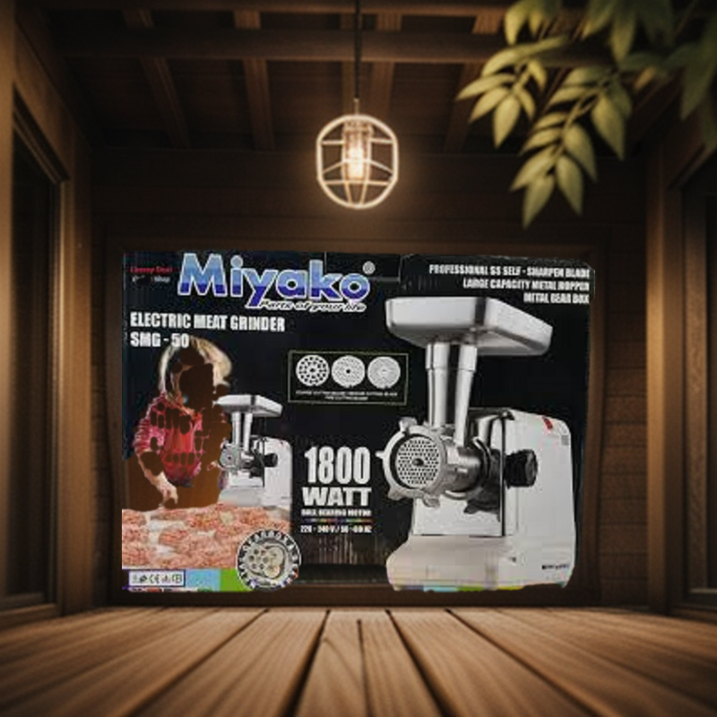 Picture of Miyako SMG-50 Electric Meat Grinder Sausage Maker Multicolor