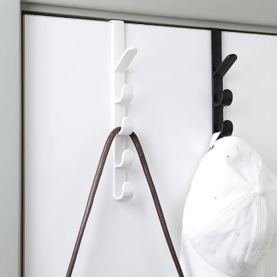 Picture of ABS Door Hanger: Towel Rack, Kitchen Hook, Portable Cup Holder & Hanging Bag Multicolor