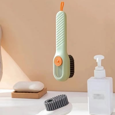 Picture of Multifunctional Liquid Shoe Brush Cleaners Soap Dispenser Cleaning Brush Tools Multicolor