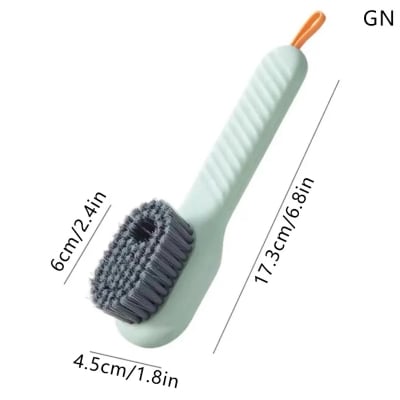 Picture of Multifunctional Liquid Shoe Brush Cleaners Soap Dispenser Cleaning Brush Tools Multicolor