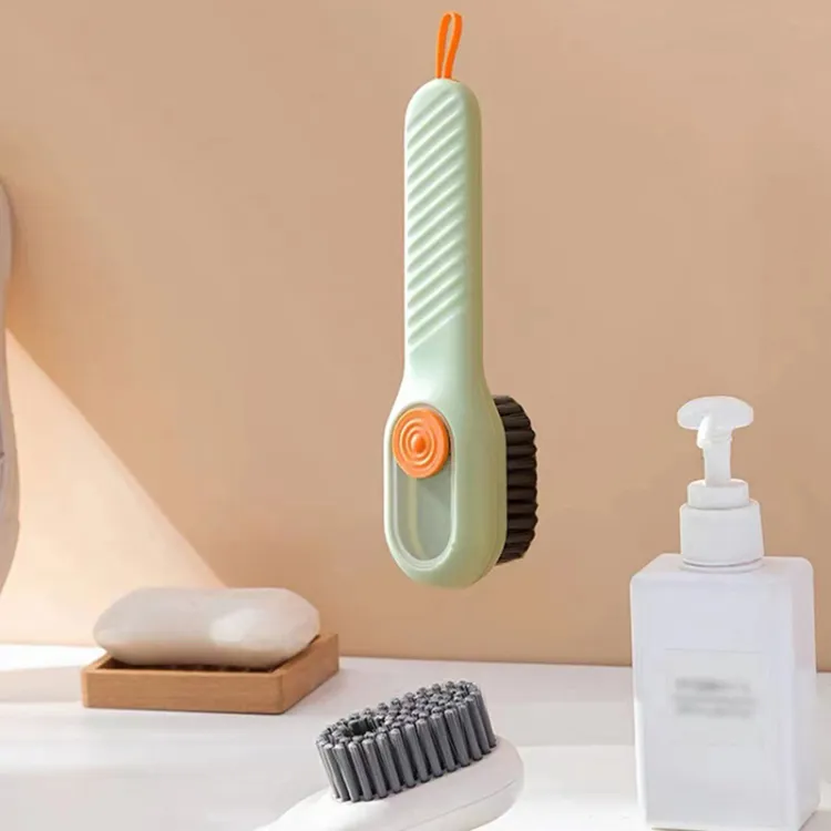 Picture of Multifunctional Liquid Shoe Brush Cleaners Soap Dispenser Cleaning Brush Tools Multicolor