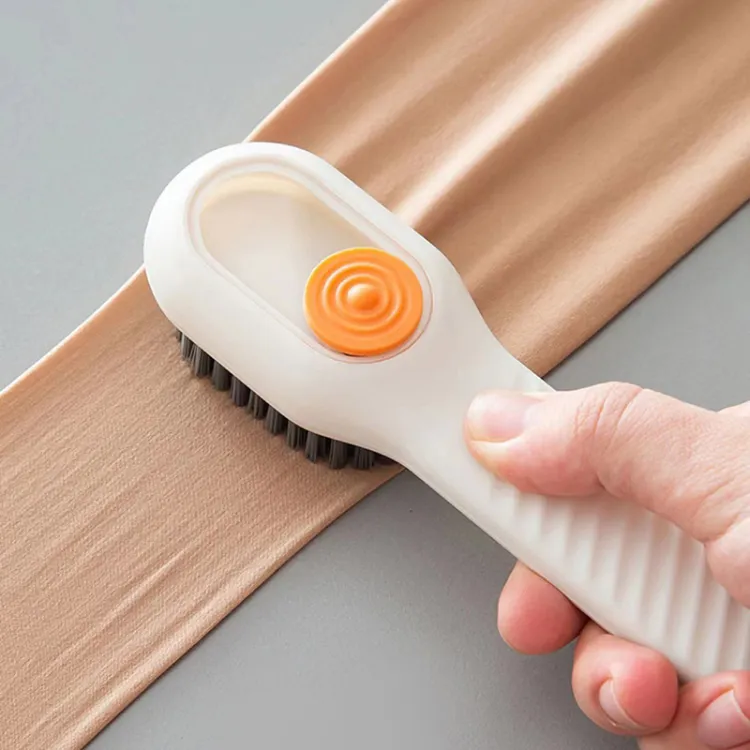 Picture of Multifunctional Liquid Shoe Brush Cleaners Soap Dispenser Cleaning Brush Tools Multicolor