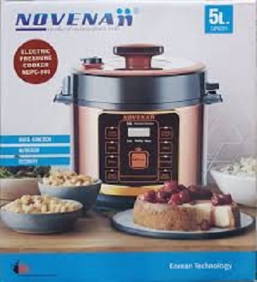 Picture of Novena Electric pressure cooker 5 Liter NEPC-500 Multicolor