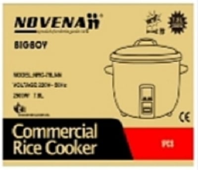 Picture of Novena BIGBOY Commercial Rice Cooker 7.8 Liter NRC-78NN Multicolor