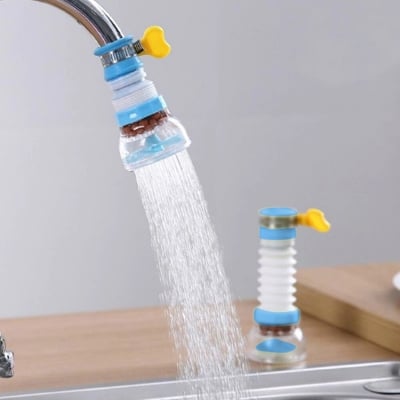 Picture of New Fan Faucet With Clip 360 Adjustable Flexible Kitchen Faucet Tap Water Filter Multicolor