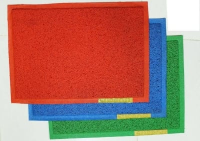 Picture of Plastic Door Mat (50cm×36cm)/Floor Mat/Paposh 1Pcs Multicolor