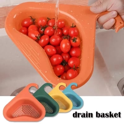 Picture of Multifunctional Drain Basket Swan Shaped Leftover Sink Strainer Sink Swan Drain Basket Multicolor