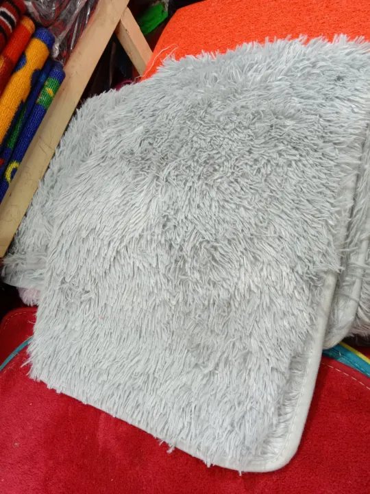 Picture of 40/60 CM Paposh Feather Touch sheepskin Floor Mat rugs for Bedroom 1 pcs Multicolor