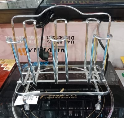 Picture of Rectangular Glass Holder - 6 Holder - Silver Multicolor