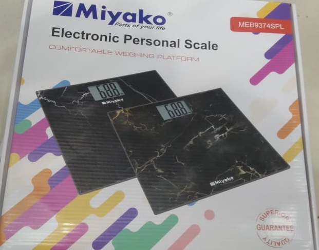Picture of Miyako Digital Weight Scale MEB 9374 SPL MulticolorMEB9374SPL