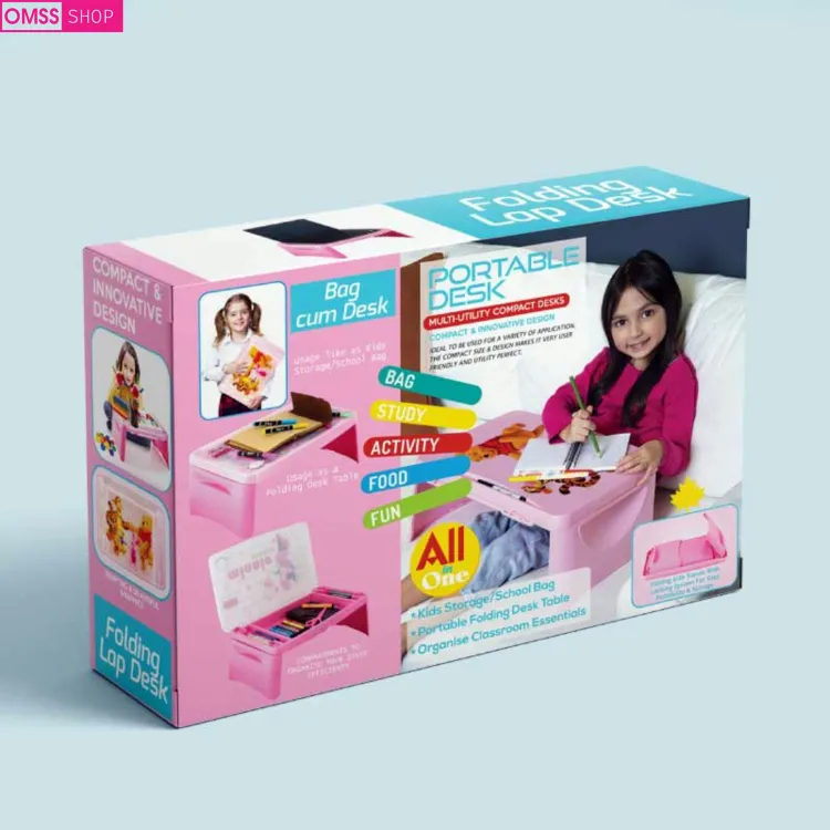 Picture of Portable Folding Reading Desk Laptop Stand Multicolor