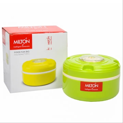 Picture of MILTON Tiffin Lunch Box 330 ml Thermoware Food Fun Big Multicolor