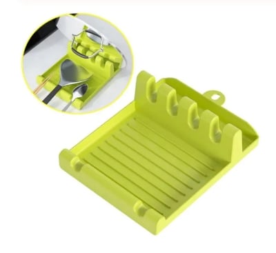 Picture of Spoon Holder, Spoon Rest Holder Utensil Organizer Multicolor