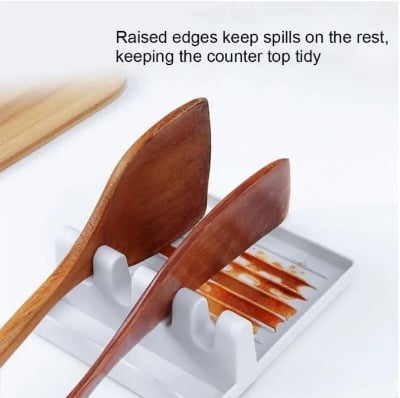 Picture of Spoon Holder, Spoon Rest Holder Utensil Organizer Multicolor