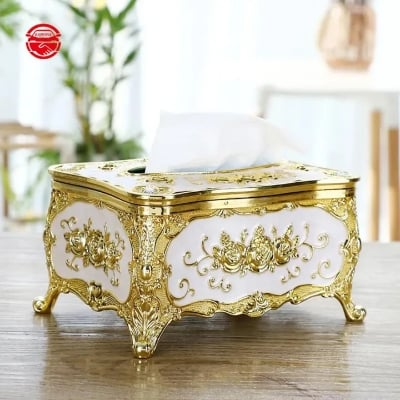 Picture of Universal Luxury European Style Acrylic Tissue BoxFashion High Grade Home/ Office/ Hotel/ Car Facial Tissue Box Multicolor