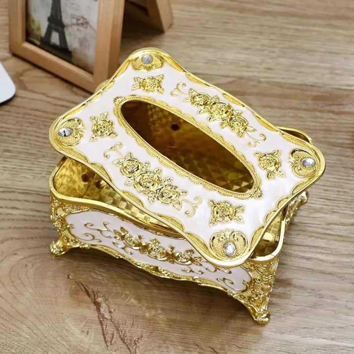 Picture of Universal Luxury European Style Acrylic Tissue BoxFashion High Grade Home/ Office/ Hotel/ Car Facial Tissue Box Multicolor