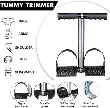 Picture of Tummy Trimmer/Waist Trimmer/Double Spring Tummy Trimmer Silver