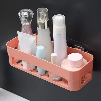 Picture of Bathroom Wall Shelf Square- Multicolor Multicolor