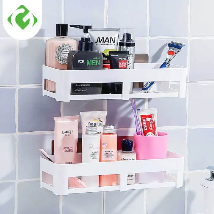 Picture of Bathroom Wall Shelf Square- Multicolor Multicolor