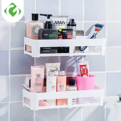 Picture of Bathroom Wall Shelf Square- Multicolor Multicolor