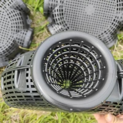 Picture of Fish net Fishing outdoor Nets Mesh Cage Black