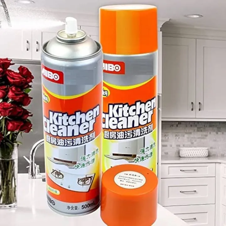 Picture of kitchen cleaner spray Foam Cleaning Spray 500ml Orange