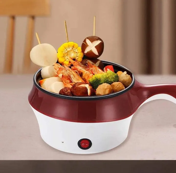 Picture of Mini Electric Multi Cooker with steamer Multicolor