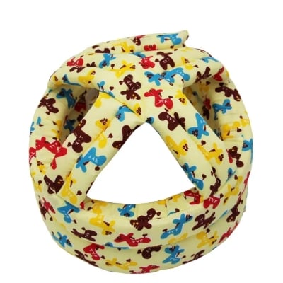 Picture of Baby anti-drop head cap, baby breathable, anti-bump head, toddler hat, child safety protective helmet, cotton breathable Multicolor
